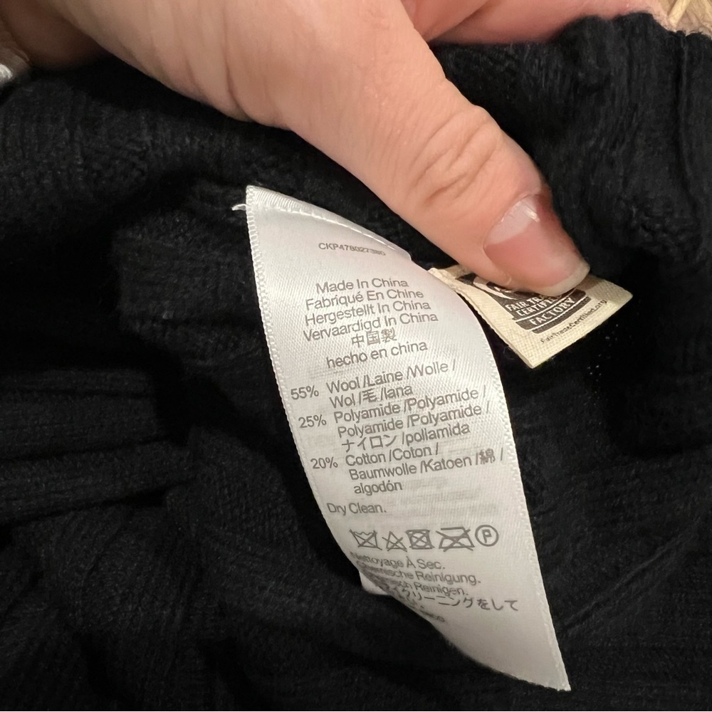 Madewell Mockneck Crop Sweater - Picture 9 of 13